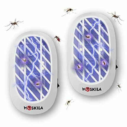 2 Packs Bug Zapper Indoor - Fly Traps Indoor for Home Use - Fruit Fly Traps Indoor - Bug Killer - Fly Zapper Electric - Fly Zapper Indoor - Fly C
