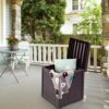 Leisurelife Outdoor Storage Box 52 Gallon,Deck Boxes Water Resistant Deck Box Storage Bench,Brown