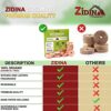 Zidina Moth Repellent for Wardrobes | 30x Rings 100% Natural Cedar Wood Moth Repellent I Best Alternative to Moth Balls | Wardrobe Fresheners and