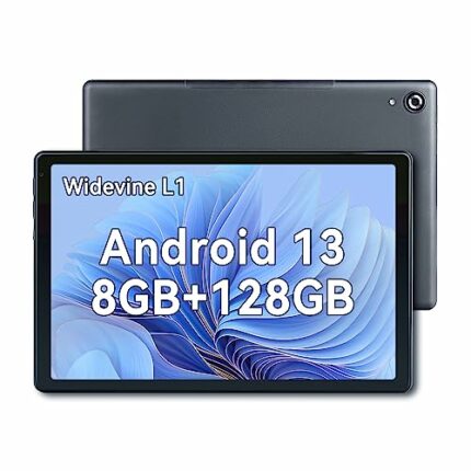 HiGrace Tablet 10 inch, Android 13 Octa core Tablets with 8GB+128GB/1 TB, WiFi 6, 5MP+8MP Camera, Bluetooth 5.0, Tablet PC with Google GMS Certif