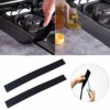 2 Pack CozyKit Silicone Kitchen Stove Counter Gap Cover Long & Wide Gap Filler Seals Spills Between Counters, Stovetops, Washing Machines, Oven,