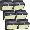 [6 Pack] 138 LED Security Lights Motion Sensor with 3 Lighting Modes, Solar Powered Lights Waterproof Wall Lights Outdoor for Fence Garden Yard G