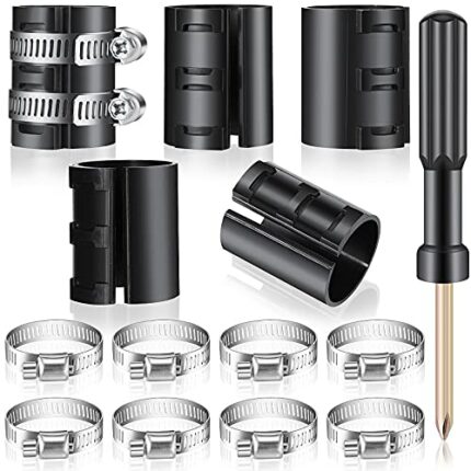 Fixing a Sinking Office Chair Cylinder Alternatives 5 Pieces Gas Lift, 10 Pieces Stainless Steel Hose Clamps with Dual-Purpose Screwdriver No Gas