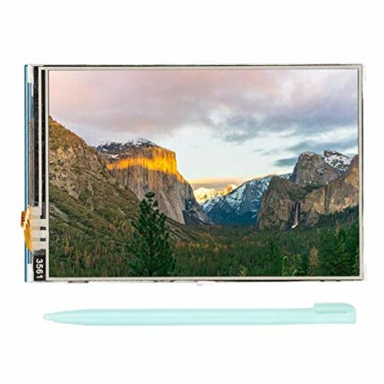 Heayzoki Touch Screen 7 Inch Display Monitor for Raspberry Pi, 3.5 inch 480x320 Resolution Colorful TFT LCD Touch Screen Display for Raspberry Pi