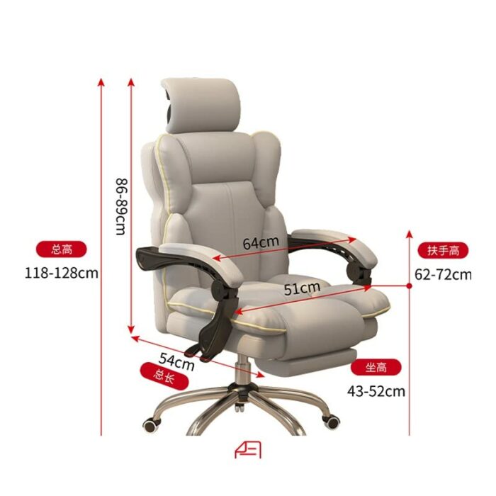 DINGZZ Computer Chair Home Boys And Girls Can Adjust The Live Gaming Chair Boss Chair Lazy Swivel Office Chair