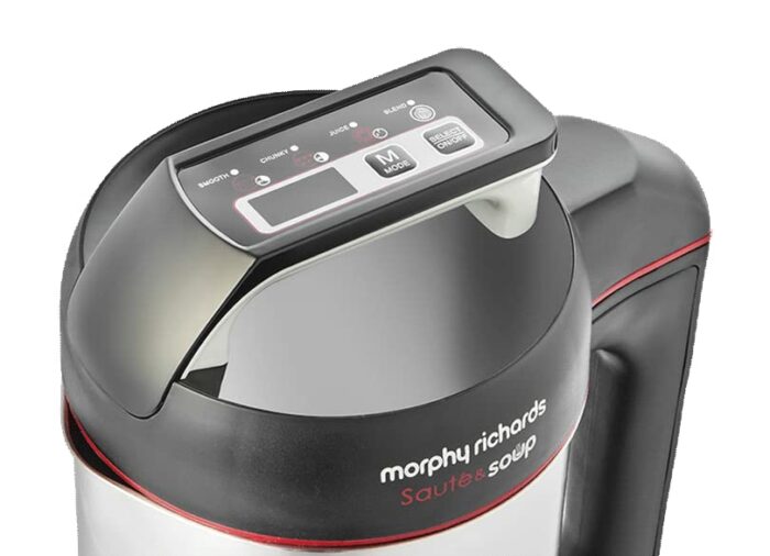 Morphy Richards Saute and Soup Maker 501014, Brushed Stainless Steel, 1.5L