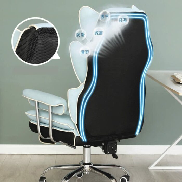 FGHOEV Oversized Comfortable Office Chair Sofa Chair Live Computer Chair Gaming Chair Soft Sofa Reclining Chair
