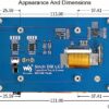 5inch DSI LCD Capacitive Touch Display for Raspberry Pi 4B/3B+/3A+/3B/2B/B+/A+/ cm 3/3+, 800×480 TFT Screen LCD, Refresh Rate up to 60Hz. Support