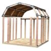 EZBUILDER 50 Structurally Stronger Truss Design Easy Shed Kit Builds 6in–14in Widths Any Length Storage Barn Garage Playhouse Framing 2x4 Basic R