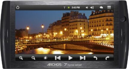 Archos Home 7 8GB Black - tablets (Android, Slate, Android, Black, Lithium Polymer (LiPo), 802.11b, 802.11g)