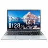 UDKED Laptop,6GB RAM 128GB SSD Laptops,14 Inch 1920x1080 Pixels Ultrabook,Intel Celeron Quad Core Computer（up to 2.5ghz）,Laptops with 5G/2.4G WiF