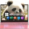 UDKED 15.6 inch Laptops Computer Intel Celeron N5095 FHD 16G RAM SSD Large Screen Bluetooth 5.0 Fingerprint laptop Windows 11 Ultrabook Wi-Fi 2.4
