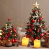 Yeahmart Pack of 12 Realistic and Bright Led Candle Lights, Battery Operated LED Tealights, Flameless Tea Lights with Warm White Bulb Light for W