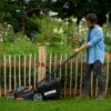 WORX WG927E Dual 20V Battery 34cm Cordless Lawn Mower & 18V (20V MAX) Cordless Grass Trimmer