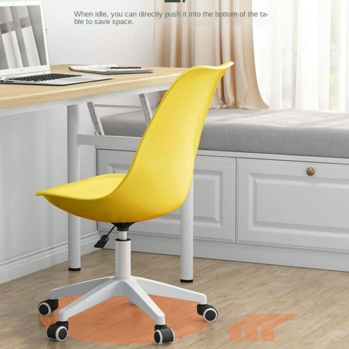 DINGZZ Computer Chair Desk Backrest Simple Lifting Leisure Chair Reception Office Stool Comfortable Chair (Color : 3-pack, Size : Talla �nica)