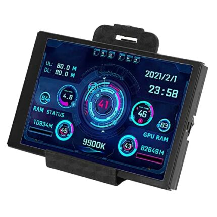 Annadue 3.5 Inch IPS USB Mini Screen, PC Sensor Panel Display, AIDA64 320 X 480 Computer Temp Monitor, Portable PC Temperature Display for CPU RA