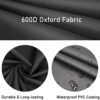 ZJYWSCH Pizza Oven Cover for Gozney Dome Outdoor Pizza Oven Waterproof Gozney Dome Pizza Oven Cover 600D Heavy Duty Weather Resistant