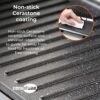 Tower T27038 4 Portion Health Grill and Panini Grill with Non-Stick Cerastone Coating, 750W, Black & Stainless Steel