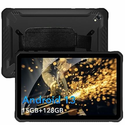 DOOGEE R10 Rugged Tablet, 10.36 inch Android 13 Tablets, 15GB + 128GB Android Tablets, 10800mAh Battery Outdoor Tablet, 2000×1200 FHD+IPS Display