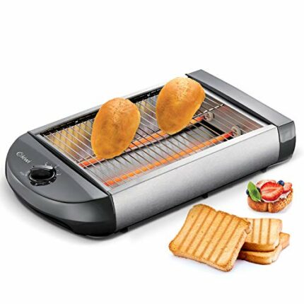 Kiwi 66024 Toaster, 600 W, Steel, Black