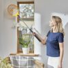 Zero In Telescopic Bug Bat Swatter. Battery Powered. Compactable, Foldable, Adjustable up to 1 Metre Length. Kills Flying Insects on Contact, Sui