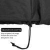 ZJYWSCH Pizza Oven Cover for Gozney Dome Outdoor Pizza Oven Waterproof Gozney Dome Pizza Oven Cover 600D Heavy Duty Weather Resistant