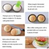 Udewo Air Fryer Egg Mould 4 Inch Round Cake Moulds for Baking Non Stick Cake Tins Baking Tins Mini Cake Pans Cake Baking Pan Bakeware Ramekins fo