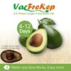 VacFreKep 4 Pack 28cmx15m Vacuum Sealer Bags Rolls for Food,Commercial Grade, BPA Free,Puncture Prevention,Great for Sous Vide