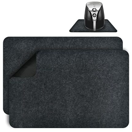 Heat Resistant Mat, TMBMLPP 2Pcs Heat Resistant Mat for Air Fryer, Kitchen Appliance Non-Slip Mat, Air Fryer Mat,Air Fryer Heat Resistant Mat, Ki