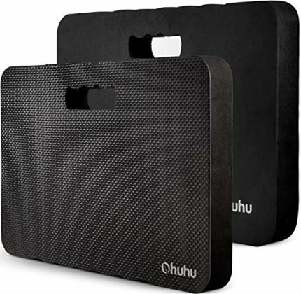 Ohuhu Premium Kneeling Pad 2 Pack, Comfortable Gardening Knee Pad Kneeling Mat with 2 Different Surfaces, Extra Soft EVA Foam Padding Knee Cushio