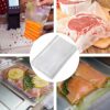 Vacuum Food Sealer Bags, 100 Bags 7x10cm Textured Food Vacuum Freezer Storage Bag Thick Embossed Upgrade Seal PreCut Bag with All Types Sealer Ma