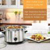 30 Counts Slow Cooker Liners and Cooking Bags Extra Large Size Cooking Bags Fit 6-10 Quarts Slow Cooker,Oval & Round Pot,14"x 22",BPA Free,