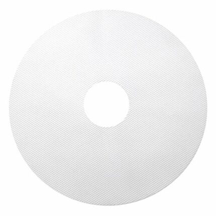 GUCUJI Pack of 5 Premium Non Stick Round Silicone Dehydrator Sheets for Fruit Dryer Mesh