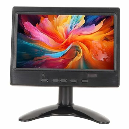Airshi Portable Display, Plug And Play Portable Monitor 1024x600 HD Multimedia Interface Built-in Car Speakers For PC (#2)
