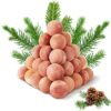 Yizhet Cedar Wood Balls Moth Repellent, 40 Pcs Anti Moth Cedar Balls, Natural Scent Balls for Moth Protection in Wardrobes Drawers, Storage Boxes