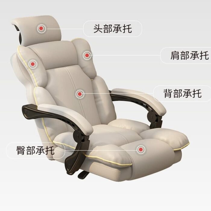 DINGZZ Computer Chair Home Boys And Girls Can Adjust The Live Gaming Chair Boss Chair Lazy Swivel Office Chair