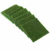 10Pcs 15 x 15cm Artificial Grass, Artificial Garden Grass, Artificial Grass Mat, Garden Micro Grass Turf Rug, Turf Lawn Garden Micro Landscape Or