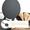 Waffle Cone Maker, Fdit Multifunctional Waffle Iron Household Kitchen Gas Nonstick Waffle Cone Making Mold Mould Baker Egg Roll Baking Tool