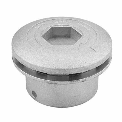 Zerodis Universal Aluminium Strimmer Head Replacement Trimmer Heads String Set Grass Brush Cutter Accessory Power Tools Brush Cutter Tap for Gard