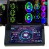 3.5 inch IPS USB Mini Screen, Computer Temp Monitor AIDA64 PC CPU RAM HDD Data Monitor PC Sensor Panel Display, for Raspberry Pi Linux Windows