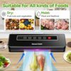 Vacuum Sealer Machine, Vacuum Food Sealer with 20pcs Seal Bags Heat Sealer Machine for Dry and Moist Food Fresh Preservation, Hose Included