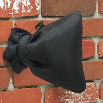 Wisdomwell Outside Tap Cover Jacket Insulated Protector,Thickened Outdoor Tap Cover from Freezing Waterproof Thermal Tap Jacket - Black