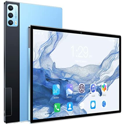 Jectse 10.1 Inch HD Tablet, 8GB RAM 256GB ROM Supports 2.4 5G Wifi, Smart Gaming Tablet With 5MP 13MP Cameras, MT6592 8 Core CPU, 5800Mah Battery