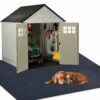 Outdoor Storage Shed Floor Mat,Waterproof Outdoor Carport Mat Non-Slip Patio Furniture Mats,Wear-Resistant,Non-Slip Backing,Washable,Thickened an