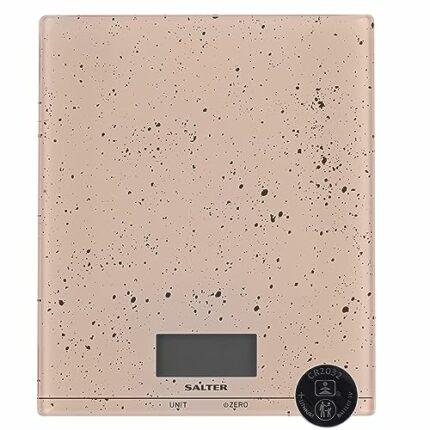 Salter SA00246 Serenity Electronic Kitchen Scales - Digital Baking Scales with 5 kg Capacity, Food Scale, Add Ingredients and Weigh for Multiple