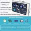 WOWNOVA White 3.5in Computer Temp Monitor, PC Temperature Display, PC Sensor Panel Display for PC ARGB Computer Case Secondary Screen, IPS USB Mi