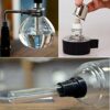 Vacuum Coffee Maker Syphon Coffee Maker Japanese Style Vacuum Glass Siphon Pot Percolators 1-3 Cups Siphon Coffee Maker (Syphon)