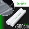 Vacuum Food Sealer Rolls 2 Rolls (32 * 600 cm) BPA Free, Heavy Duty Embossed Vacume Sealer Storage Bags Rolls for Sous Vide Cooker and All Vaccum
