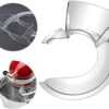 5KN1PS Splash Guard for KitchenAid Stainless Steel Bowl 3L, 4.5L and 4.8L (ARTISAN, CLASSIC, ULTRA Food Processor)