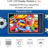 Waveshare 1.14inch LCD Display Module for Raspberry Pi Pico, 65K RGB Colors 240×135 Pixels IPS Screen, Embedded ST7789 Driver SPI Interface